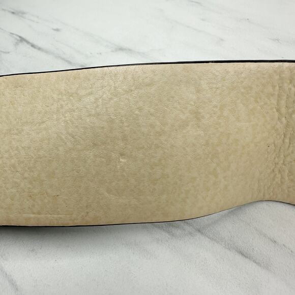 Chinese Laundry Brown Leather Wide Belt Large (L) Textured Boho ✨ - Picture 11 of 14